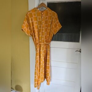Ace & Jig citrus margaret dress XL